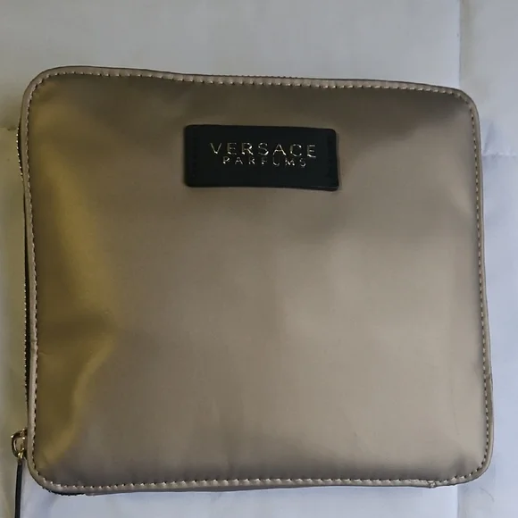 Versace Black and Gold Shoulder Bag